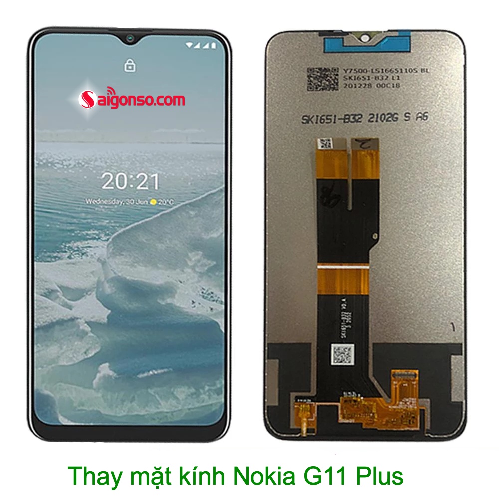 thay mặt kính Nokia G11 Plus
